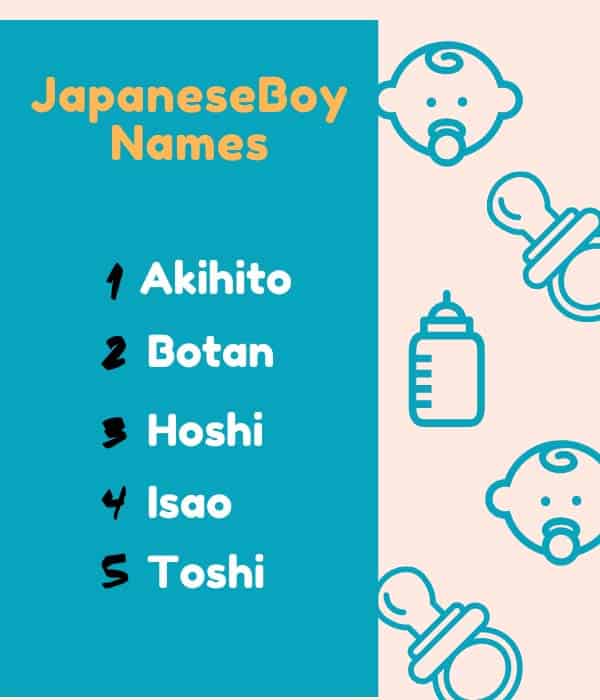 Cool Boy Names In Japanese