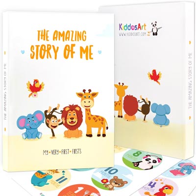 KiddosArt Baby Memory Book