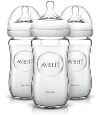 Philips AVENT Natural Glass Bottle: Best Ergonomic Glass Bottle