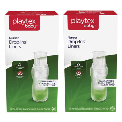 Playtex Baby Nurser Baby Bottle: Best bottle with Liners (No need to clean after each use)