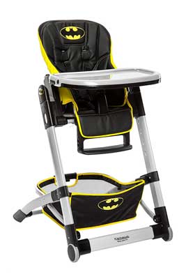 KidsEmbrace Adjustable Folding High Chair DC Comics
